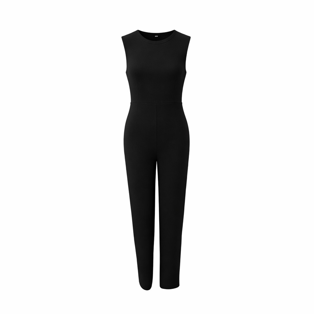 Forever 21 Women's Black Sleeveless Jumpsuit Size S Casual
139